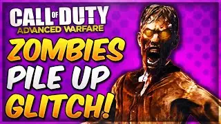 Advanced Warfare Zombies Glitches - New Carrier Pile Up Glitch! (AW Zombie Glitch)