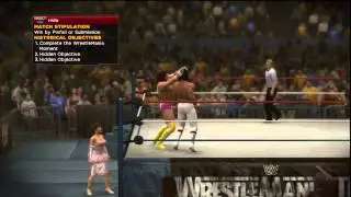 PS3 - WWE 2K14 - Hulkamania Runs Wild - Match 3 - Ricky Steamboat vs Macho Man Randy Savage