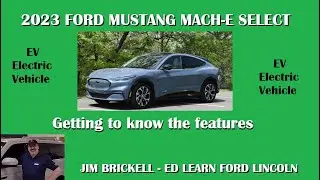 Mustang Mach-E Select 2023 года &mdash; знакомство с особенностями