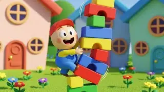 Roblox Little Builder Lost His Blocks 🧱 | Kids Songs & Nursery Rhymes