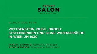 Kepler Salon: STICHPROBEN - Systemdenken und seine Widerspr&uuml;che in Wien um 1930