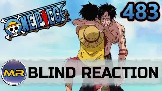 One Piece Episode 483 BLIND REACTION | THIS CAN'T BE HAPPENING.....