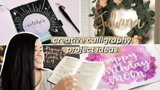 15 Calligraphy Project Ideas *MAJOR INSPO*