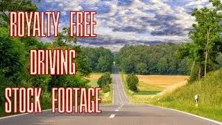 ROYALTY FREE  Driving Stock Footage | Illinois Rural Roads | Over 2 Hours