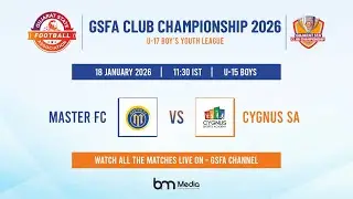 GSFA CLUB CHAMPIONSHIP | MASTER FC VS CYGNUS SA | U15 BOYS YOUTH LEAGUE