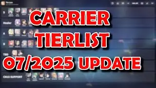 [Azur Lane] Carrier Tier List Update (July 2025 PR8)
