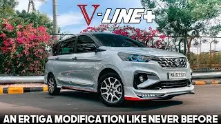THE MOST ELITE ERTIGA VXI MODIFICATION YOU WILL EVER SEE!!! || Ertiga Modified to V-LINE+!!!