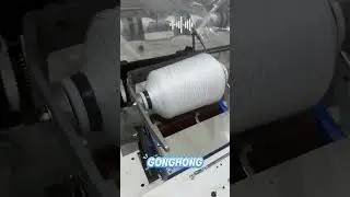 High Elastic Nylon Yarn Winding Machine for Sock Knitting #winder