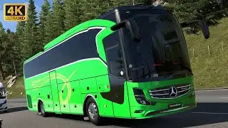 Smooth Bus Drive Trough Village - Euro Truck Simulator 2 Gameplay Walkthrough