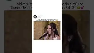 noiva canta tema de dragon ball gt no casamento
