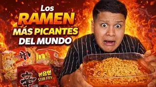 PROBÉ LOS RAMEN MÁS PICANTE DEL MUNDO‼️🍜⚠️