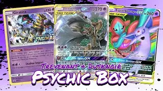 Psychic Box With Trevenant & Dusknoir Unified Minds Deck, PTCGO Gameplay