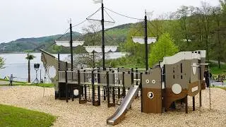 Piratenspielplatz mit Inklusionsbereich am Hennesee in Meschede