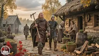 Peaceful and tranquil life in a Viking settlement I Viking Music