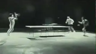 Bruce Lee - Ping Pong with Nunchucks 