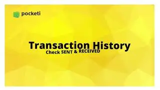Transaction History - Check Sent and Received Transactions