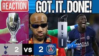 PSG Tottenham REACTION | Spurs BOTTLE LIVES! Thomas Frank IMPRESSED! Dembele GOT IT DONE!