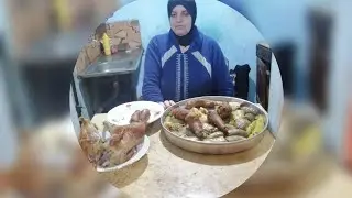 تعالو نعمل احلى واجمل اكله مع خالتكو فتحيه قناه حياه الريف البسيطه 