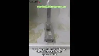 Recare condom test machine: condom burst testing machine with one head
