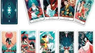 Unboxing Tarot of The Divine by Yoshi Yoshitani