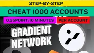 Step-by-step Running 1000 telegram accounts for Gradient Network Airdrop on Antidetect Browser