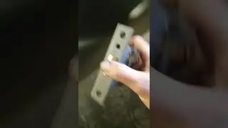 Repairing a Dominator van vault or lock box with a faulty dead bolt.