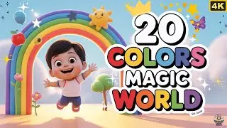 20 Colors Magic World | Kids Learning Tamil Song | Learn Colors for Toddlers & Preschool