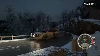EA WRC | RALLYE MONTECARLO 1986 | La Bollene-Vesubie - Col de Turini | WALTER ROEHRL