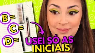 MAKE SÓ COM A INICIAL DE CADA PRODUTO!