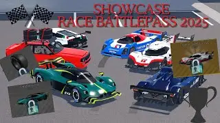 SHOWCASE de TODOS os Itens do Race Battlepass 2025! - Drive World