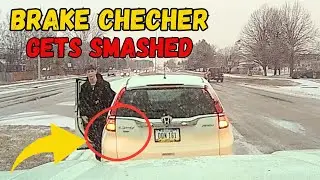 BRAKE CHECK ROAD RAGE | Bad Drivers, Car Crash, Bad Lorry Drivers,Accident,Instant Karma