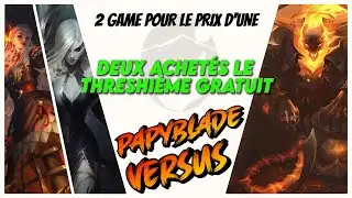 PaPy vs Tresh, 2 game pour une vid&eacute;o