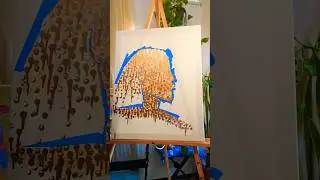 ✨What Do You See?✨ #explore #painting #surreal #art #adventure #travel #gold #abstract #cool #zen