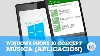 Windows 10 Mobile - Music App 【CONCEPT】