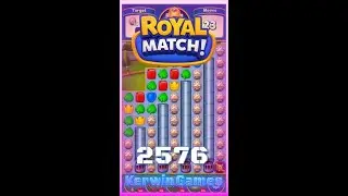 Royal Match Level 2576 - No Boosters Gameplay