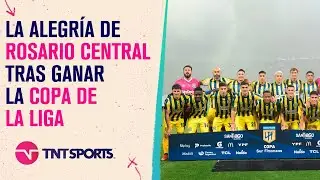 ¡#Arroyito está de fiesta! #RosarioCentral celebró la consagración en la #CopaDeLaLiga