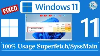 ✅ How To Fix 100% CPU/Disk Usage: Superfetch/SysMain | Windows 11 Guide