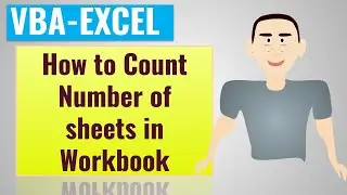 Excel VBA How to Count Number of sheets in Workbook