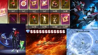 FREEFIRE NEW CRATE🥵 || DIAMOND SPENDING😢😢 || DREAMSPACE BUNDLE || 🔥M1887 ||NEW UPDATE || 💎+999999