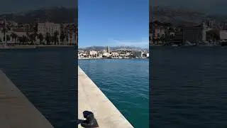 Walking the biggest port in the Adriatic Sea #croatiatravel #split #traveleurope #splitcroatia