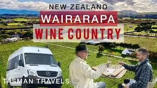 DISCOVER WINE COUNTRY, NEW ZEALAND - WAIRARAPA - EPISODE 49 - FULL TIME KIWI VAN LIFE TRAVEL COUPLE