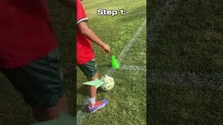 How to do the La Croqueta football skill ⭐ #football #footballskills #shorts