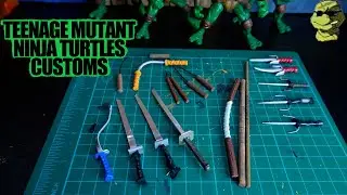 Easy Custom TMNT  Action Figure Weapons