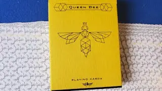 ELLUSIONIST QUEEN BEE PLAYING CARDS DECK REVIEW VIDEO