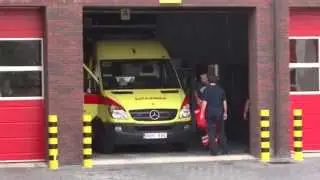 Opkomst en uitrukken Brandweer Geel (B) 20-09-2014