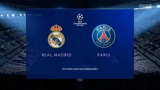 FIFA 20 | Real Madrid vs PSG | UEFA Champions League | - PS4 Pro