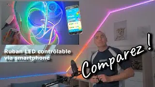 Comment choisir le meilleur ruban LED avec le nombre de LED. 🎆  #ledlights  #diy