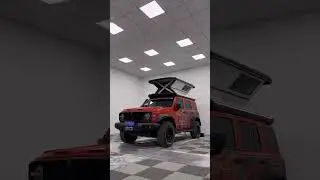 2-3 people fiberglass hard shell SUV off-road vehicle roof tent camping adventure hard top tent