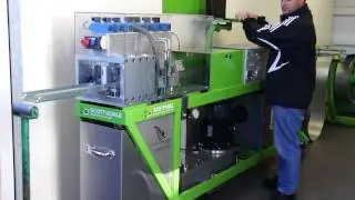 SCS Steel Frame Machine 90mm rollformer double rivet