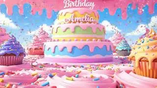 💗 AMELIA &ndash; 🎂 HAPPY BIRTHDAY AMELIA 🎂 | HAPPY BIRTHDAY SONG